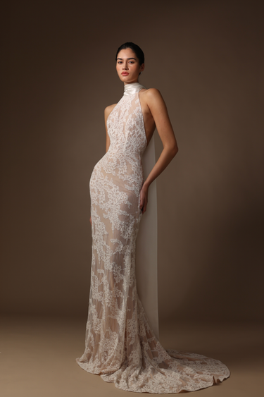 Andrea Lace Gown