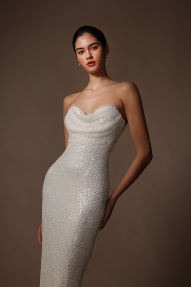 Linda Beaded Gown