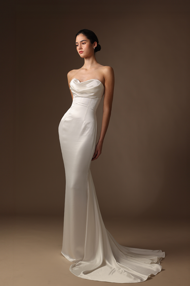 Rianne Satin Gown SAU LEE Rianne Satin Gown SAU LEE