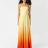 SAU LEE Camille Dress - Sunset Ombre / 00