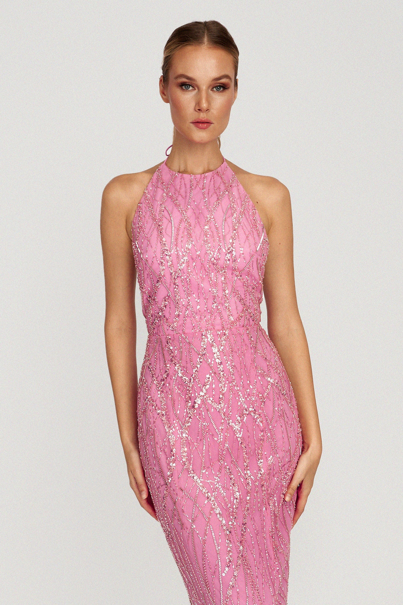 Dana Sequin Midi Dress-SAU LEE