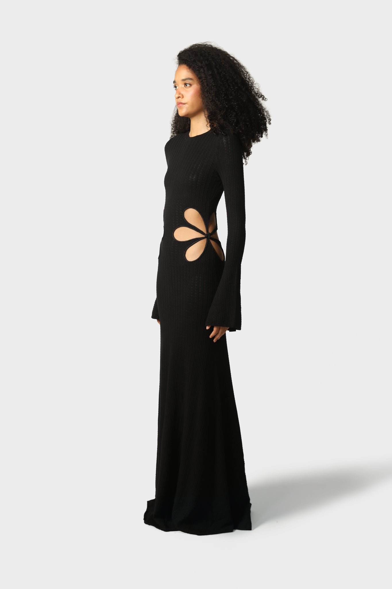 sau lee cut out dress Selma Knit Cut-Out Dress