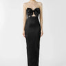 SAU LEE Esther Strapless Gown - Black / 00