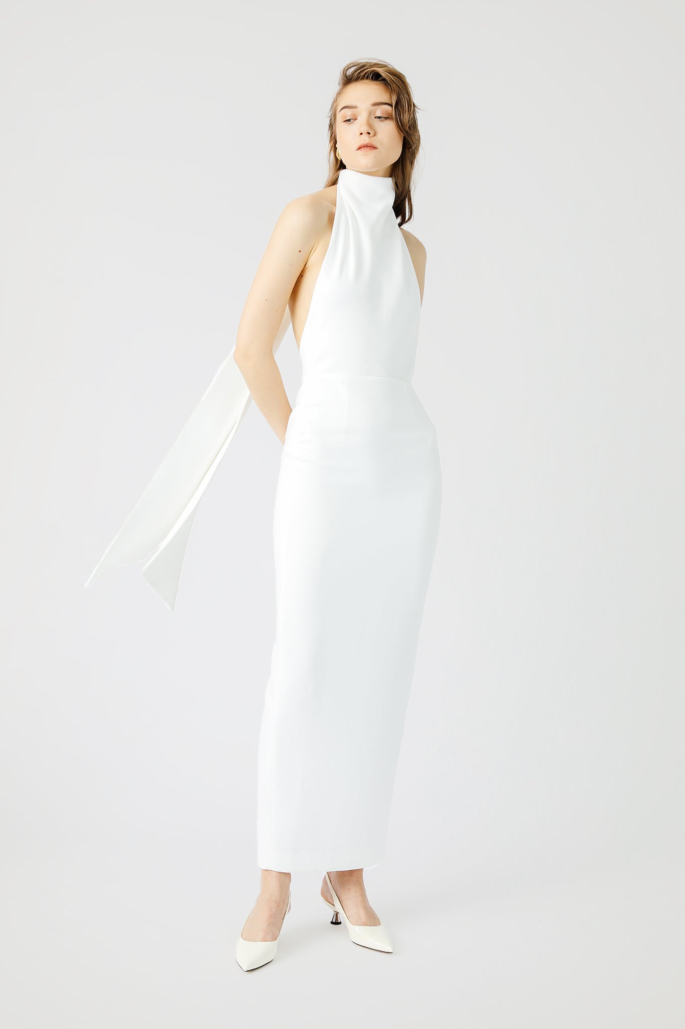 Patricia Dress - Ivory #SAU LEE