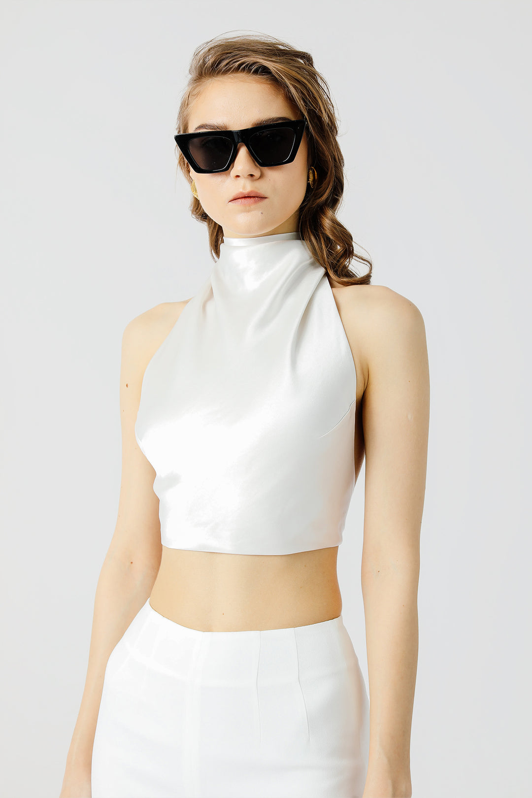 Portia Top - Ivory #Sau Lee