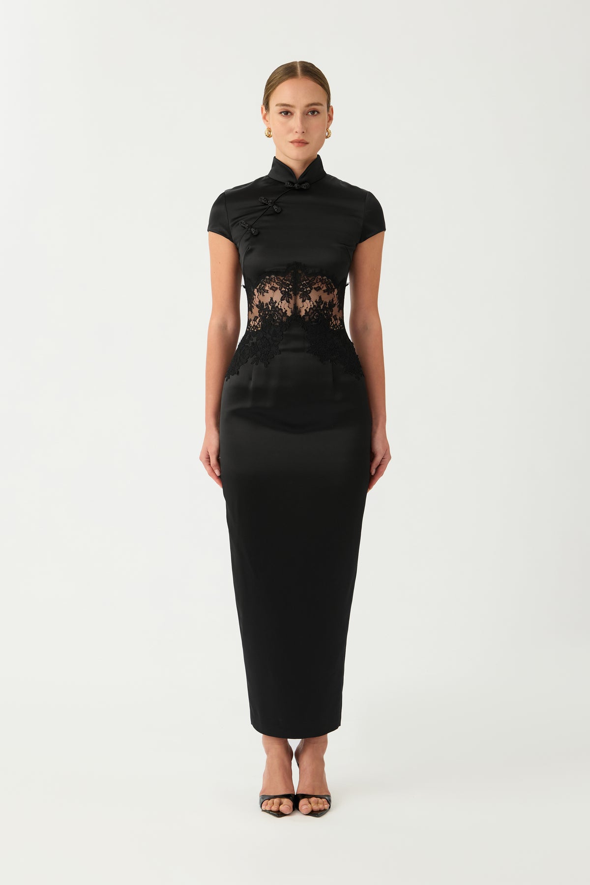 charlize lace strapless dress SAU LEE Satin Dress, Black Color:DarkSage (MediumAquaMarine) Ivory Lace Wedding Dress, Embelished Glitter Its perfect for a