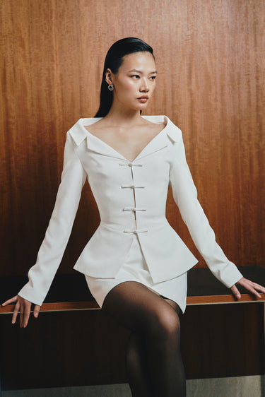 Nicola Crepe Top
