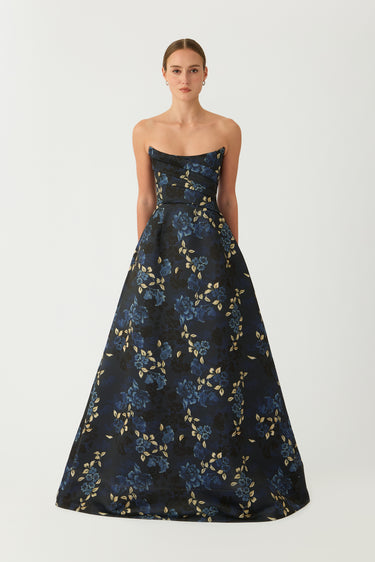 Anika Satin Gown
