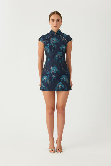 Cara Jacquard Mini Dress