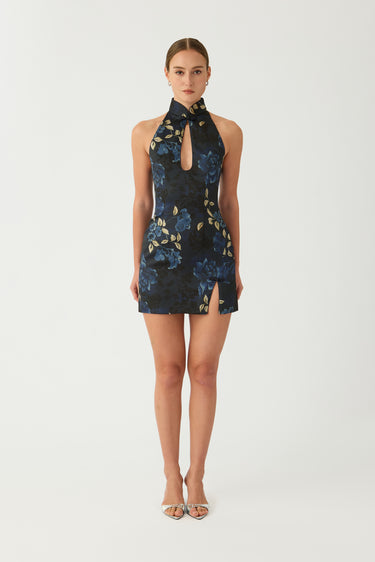 Eva Satin Mini Dress