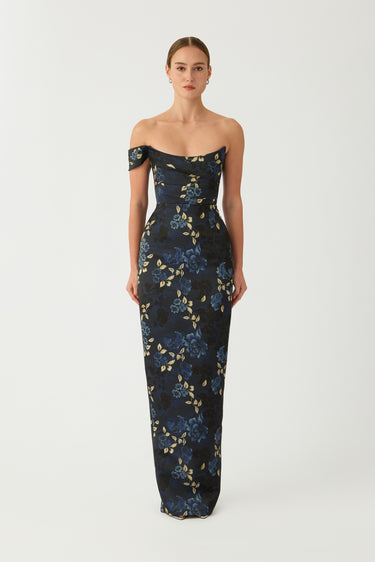 Jackson Satin Gown
