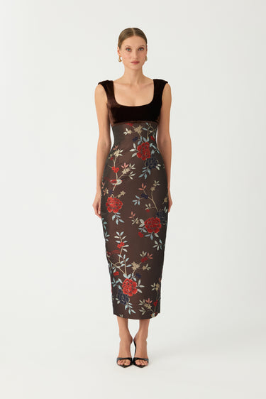 Tove Jacquard Dress