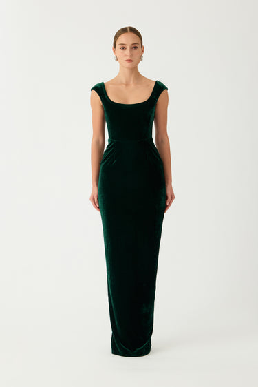 Brooke Velvet Gown