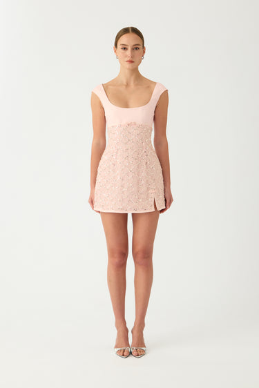 Daya Beaded Mini Dress