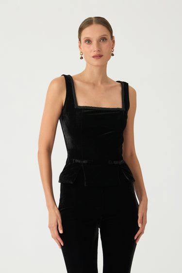 Dixie Velvet Top