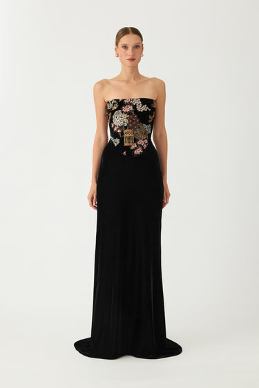 Isha Velvet gown