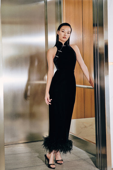 Jillian Velvet Dress