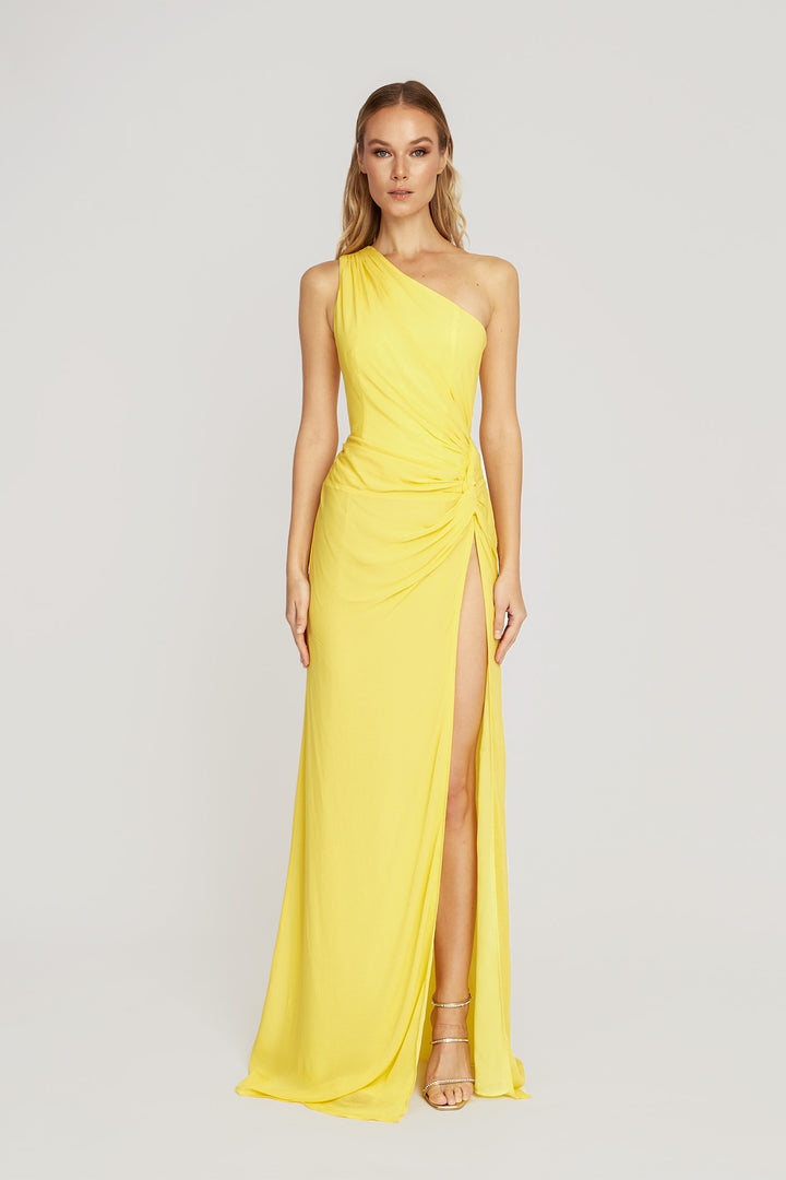 Helene Dress - Canary Yellow - SAU LEE