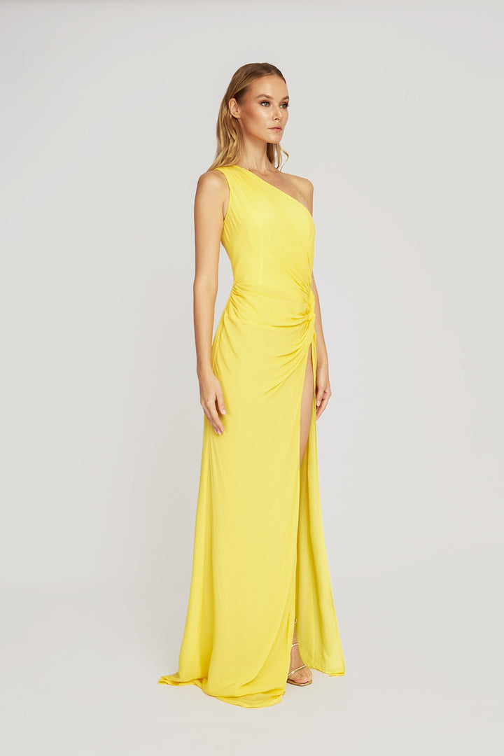 Helene Dress - Canary Yellow - SAU LEE