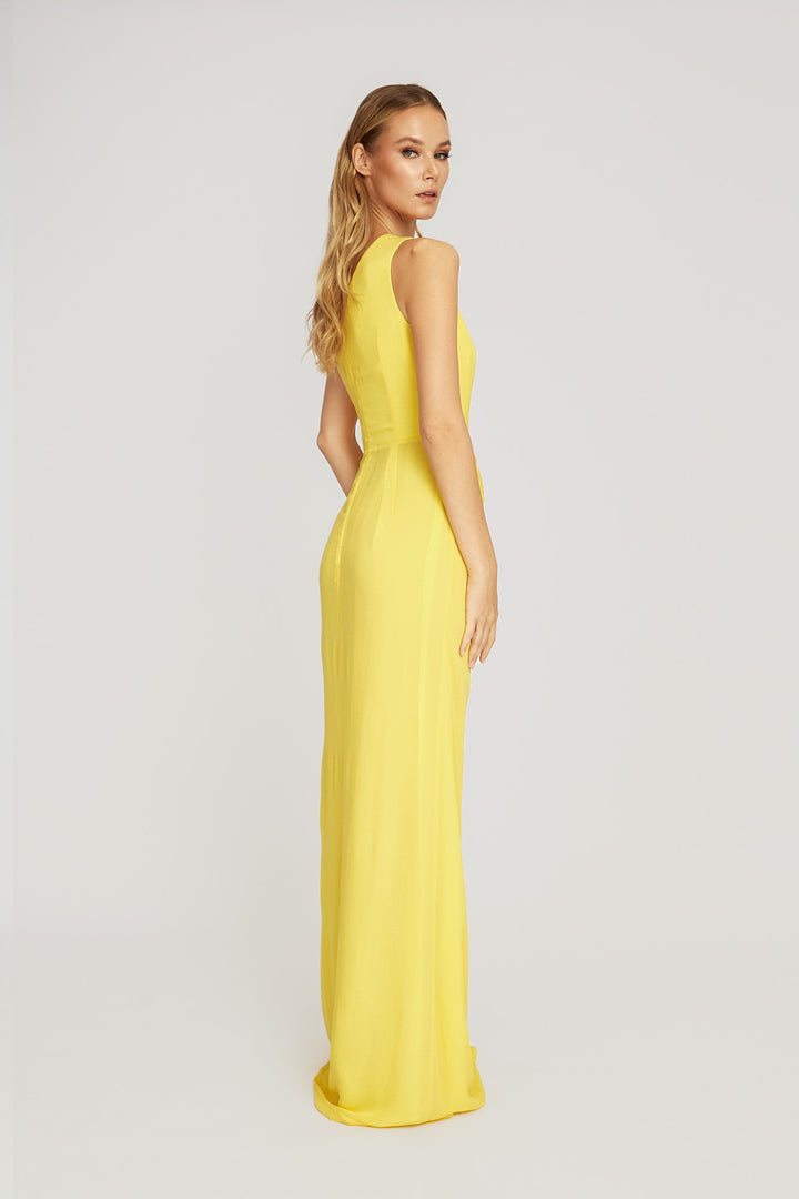 Helene Dress - Canary Yellow - SAU LEE