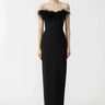 SAU LEE Iman Strapless Dress - Black / 00