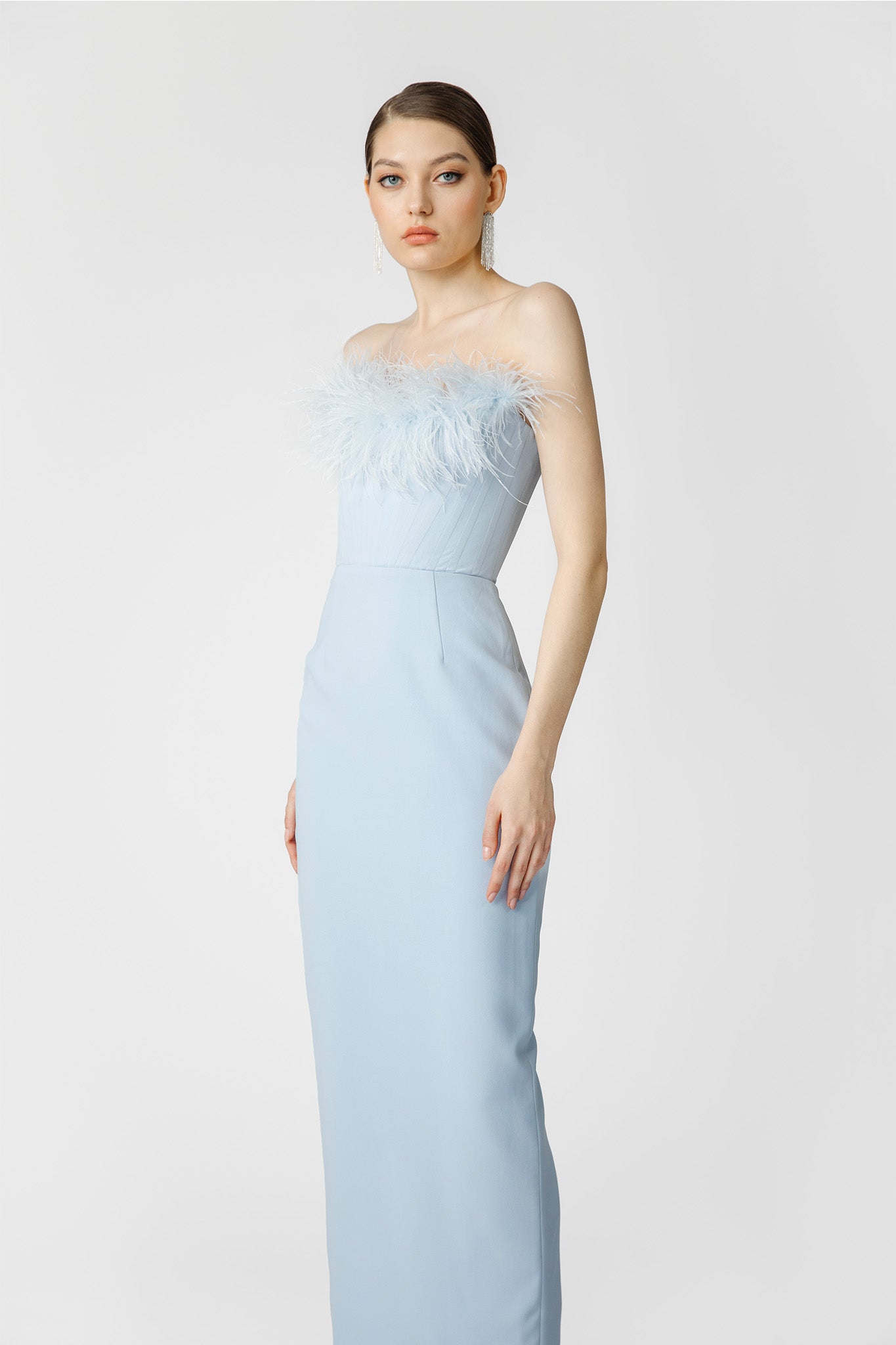 Iman Strapless Dress-SAU LEE