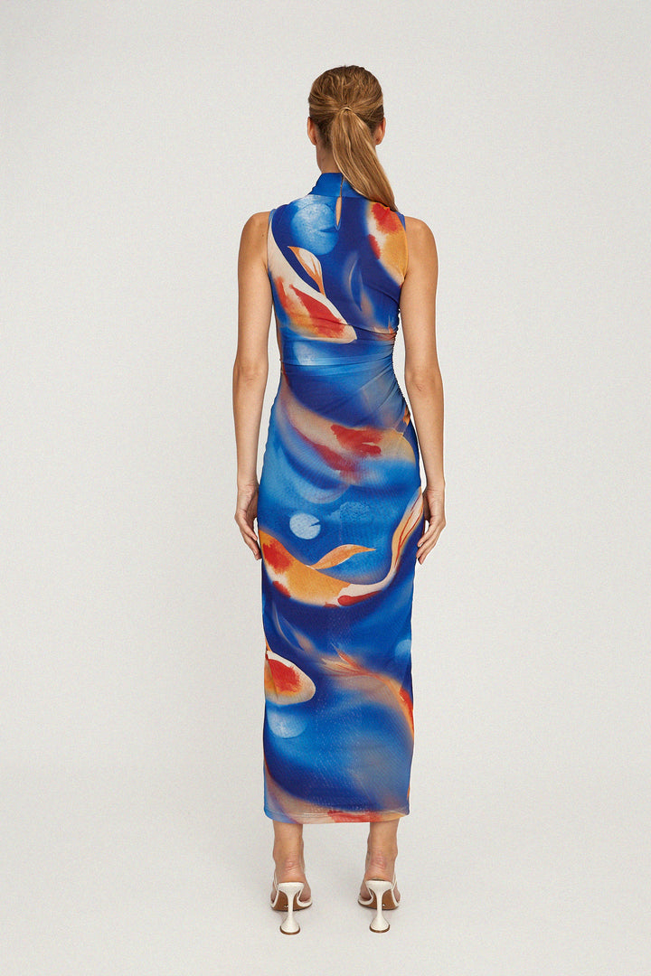Kayla Dress - Blue Multi #Sau Lee