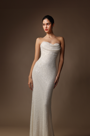 Linda Beaded Gown