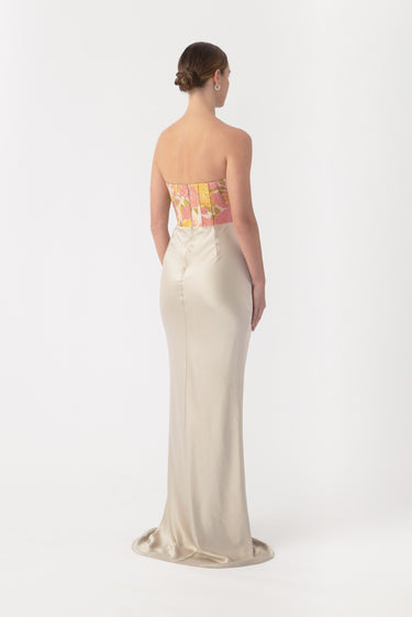 sandrine silk dress Amanda Uprichard Sandrine Silk Dress