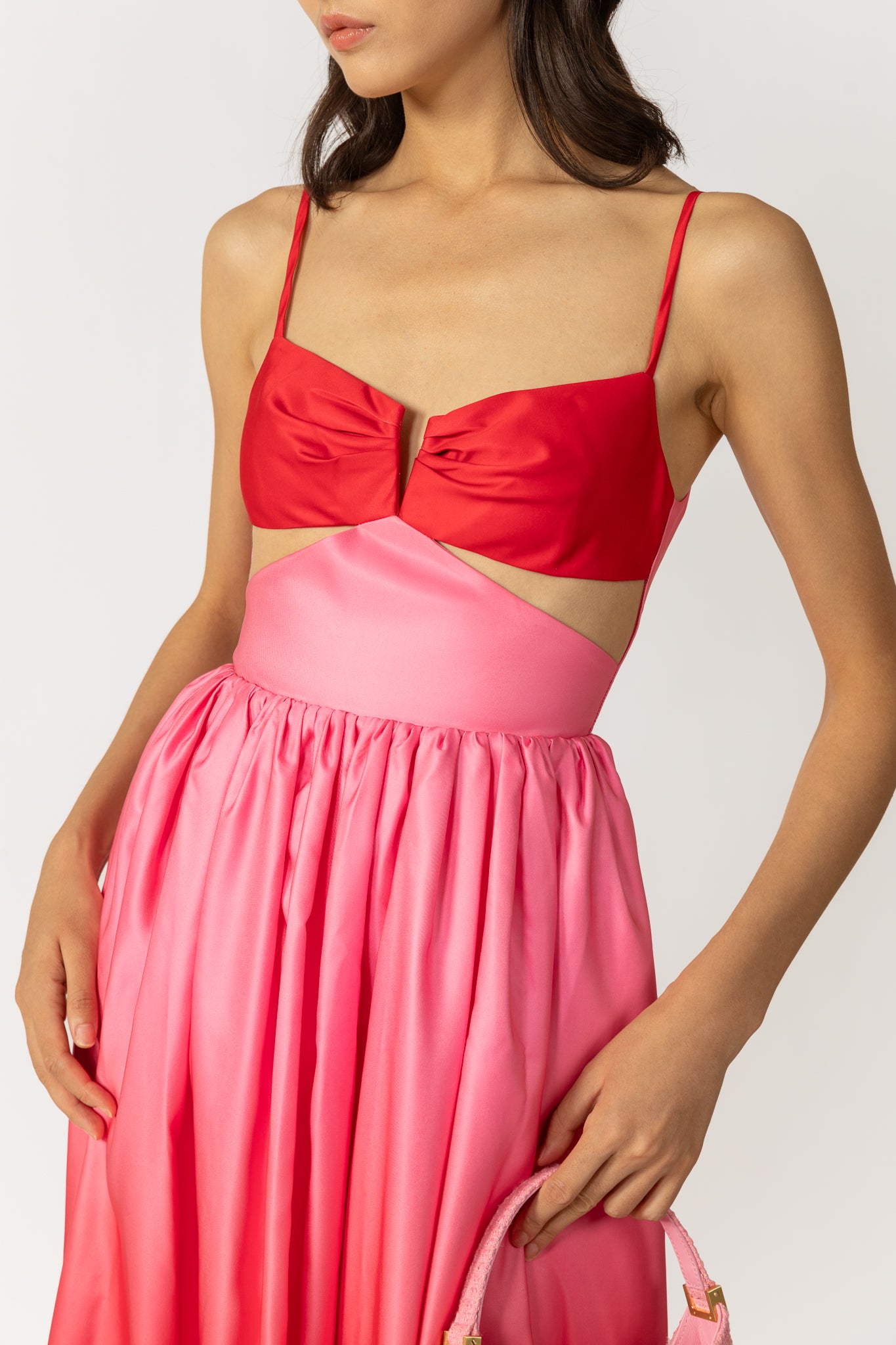 Nova Gown - SAU LEE #color_pink ombre