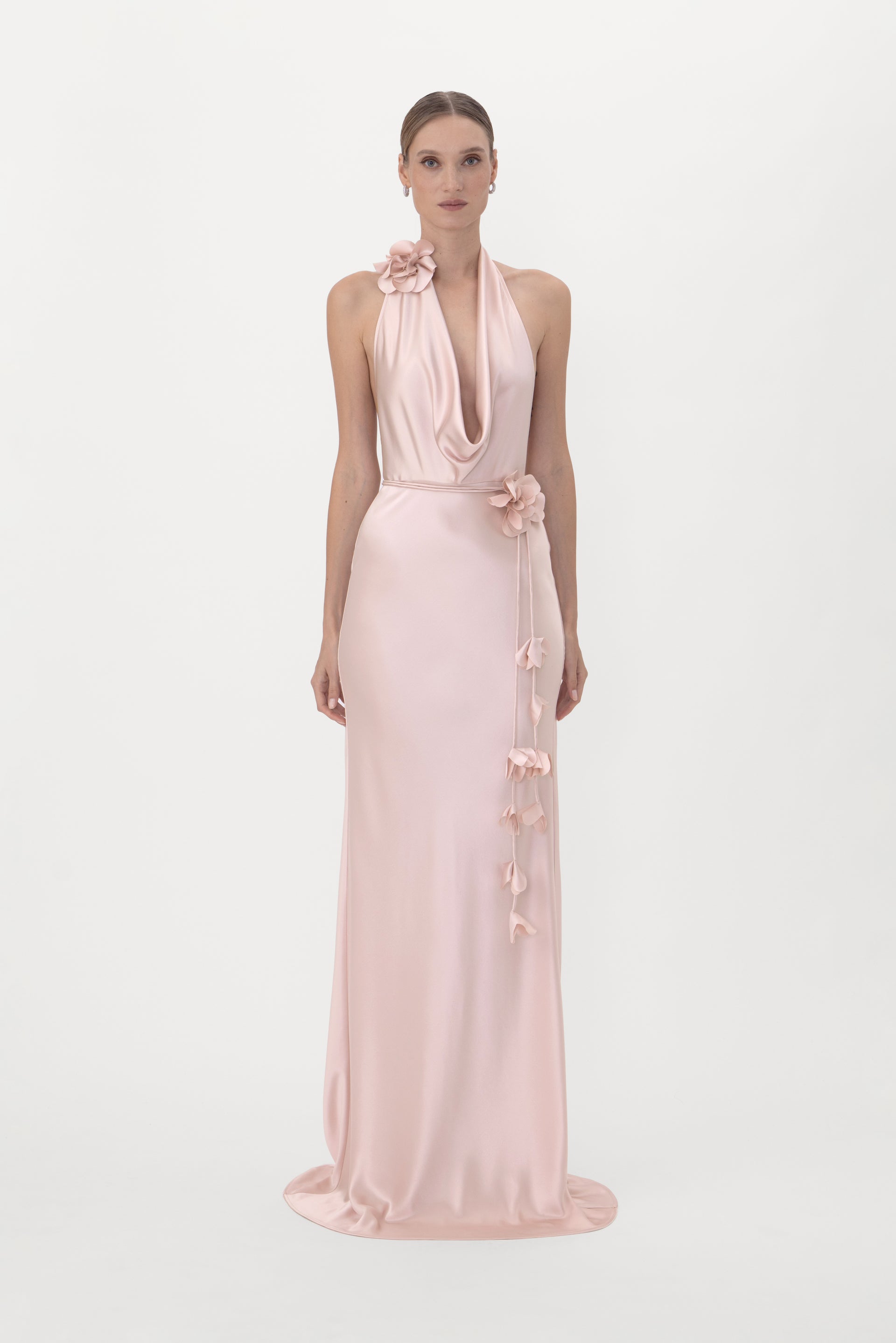 Delphine Satin Gown – SAU LEE