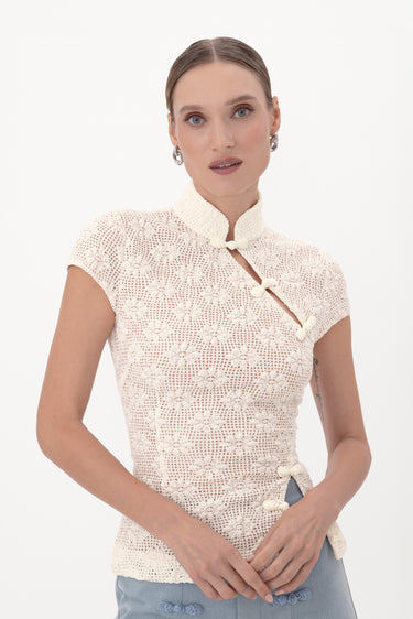 Iris Crochet Top