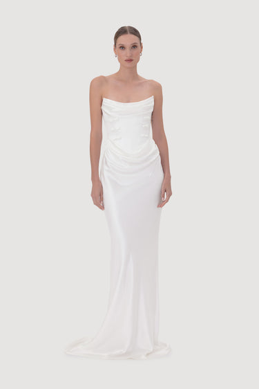 Margot Satin Gown
