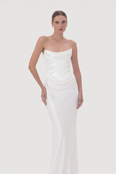 Margot Satin Gown