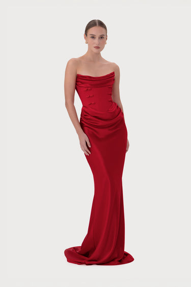 Margot Satin Gown