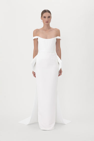 Stefania Satin Gown
