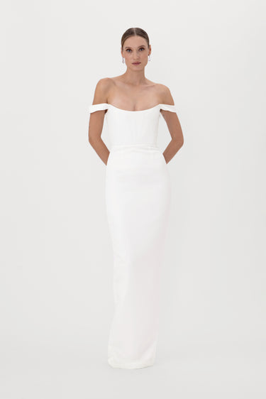 Stefania Satin Gown