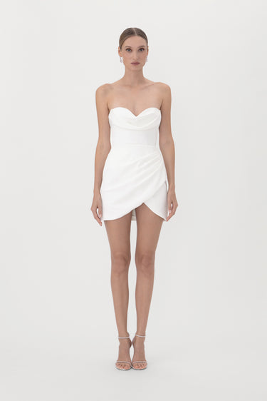 Thea Crepe Mini Dress