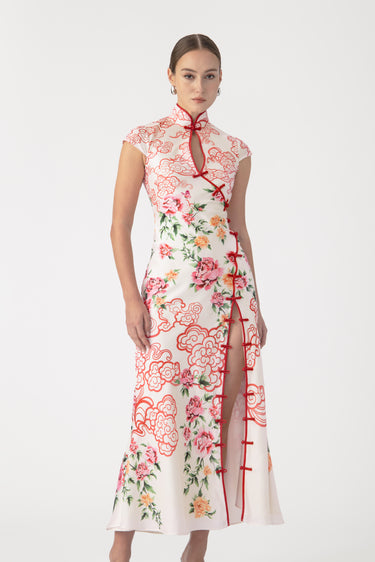 Vanessa Satin Dress