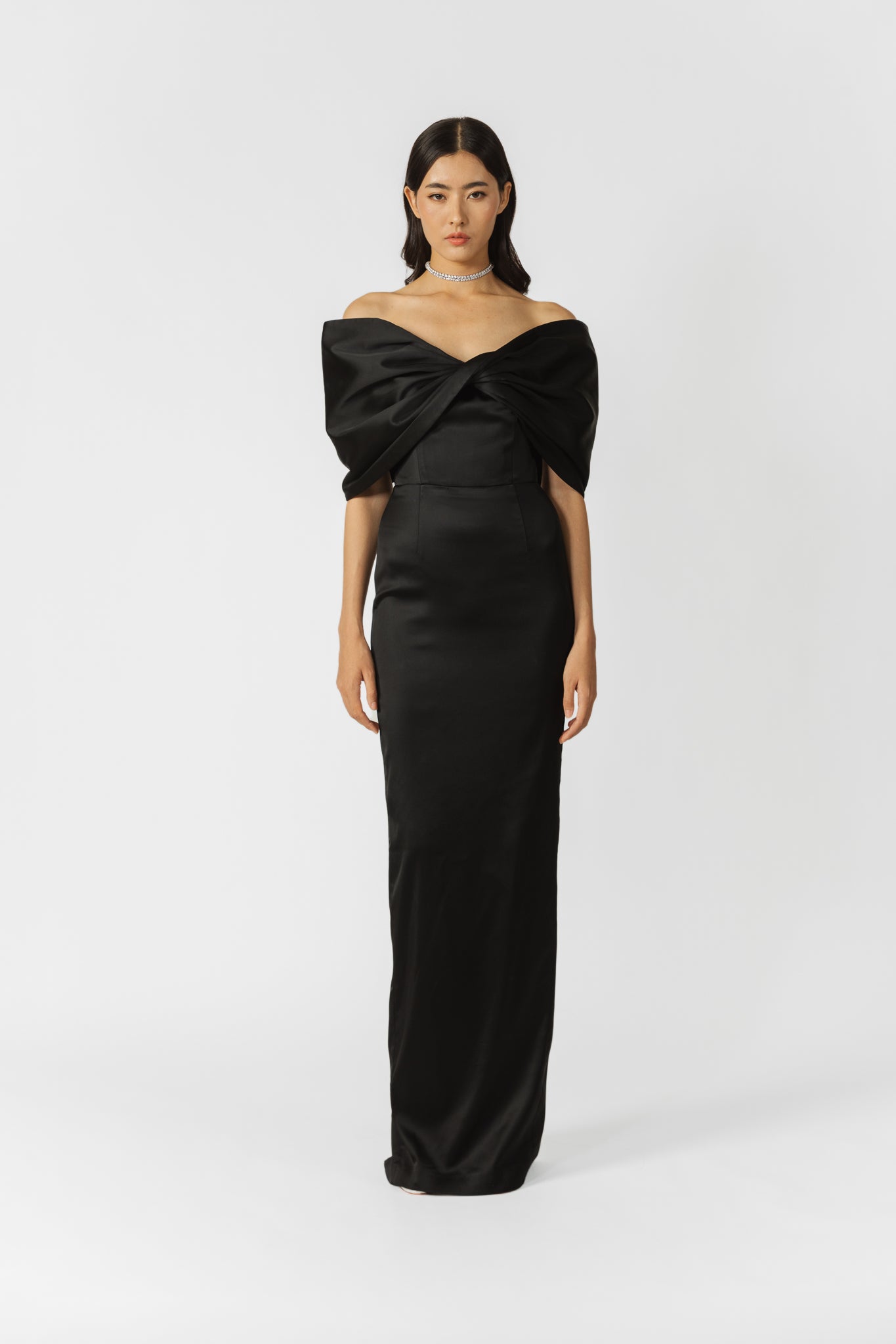 Paloma Gown - SAU LEE #color_black