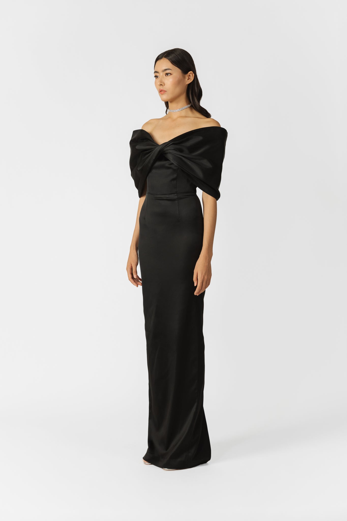 Paloma Gown - SAU LEE #color_black