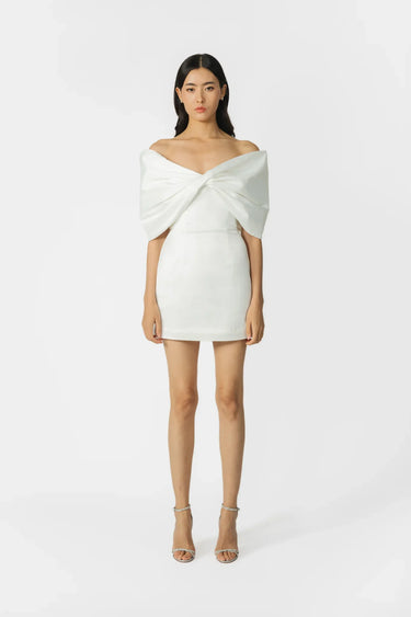 SAU LEE Paola Dress - Ivory / 00