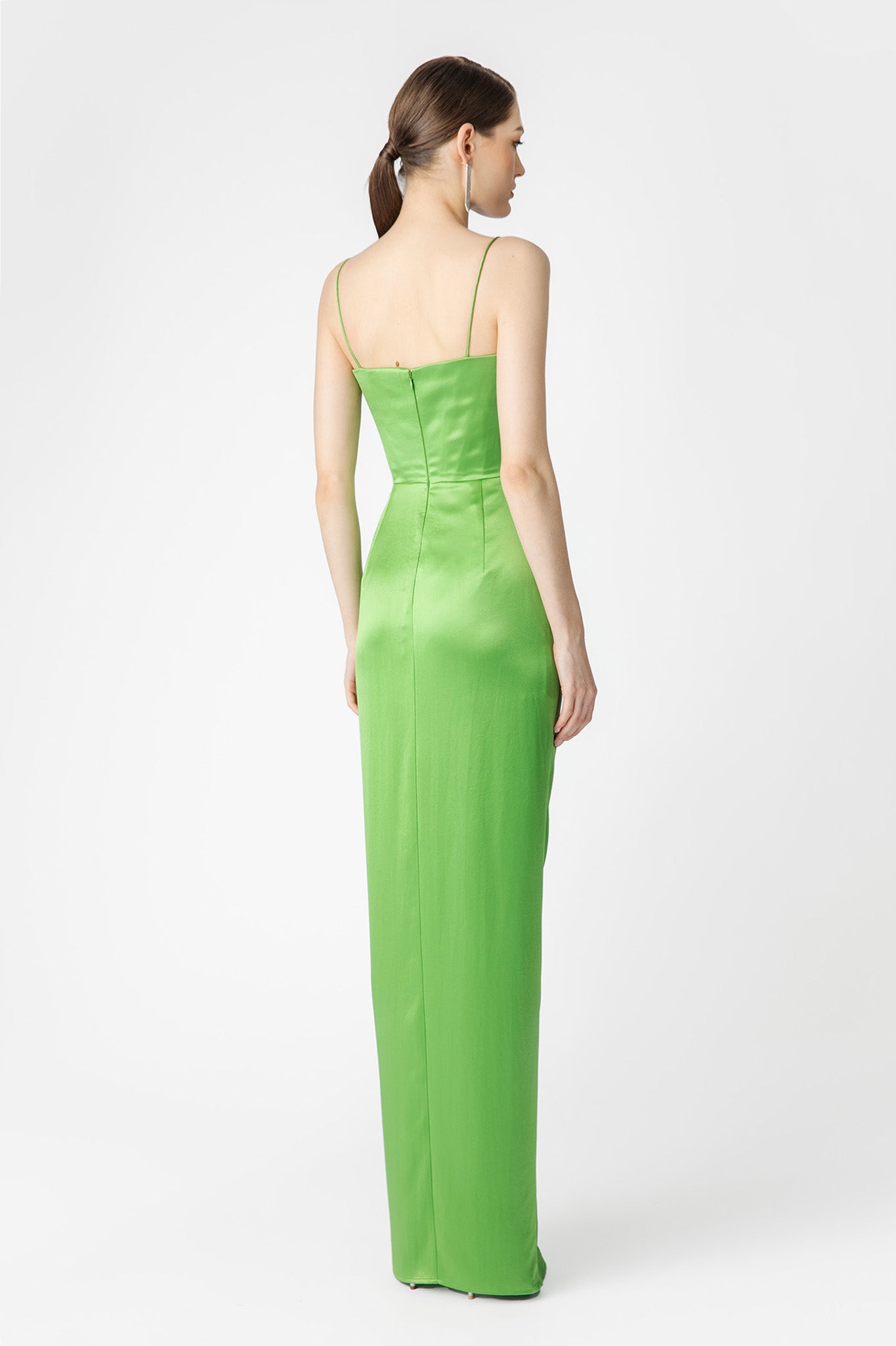 Perla Satin Gown-SAU LEE