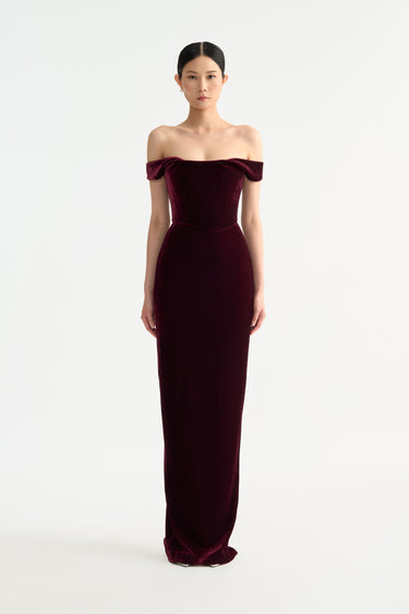 Joanna Velvet Gown