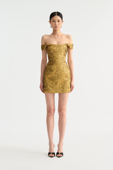 Jovie Jacquard Mini Dress
