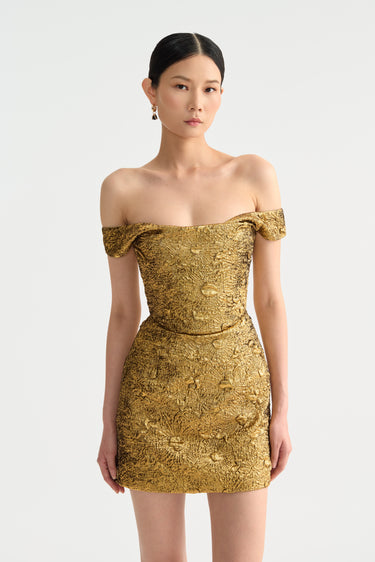 Jovie Jacquard Mini Dress