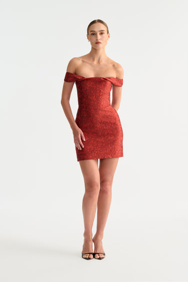 Jovie Jacquard Mini Dress