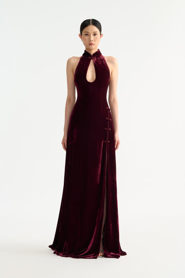 Vivian Velvet Gown