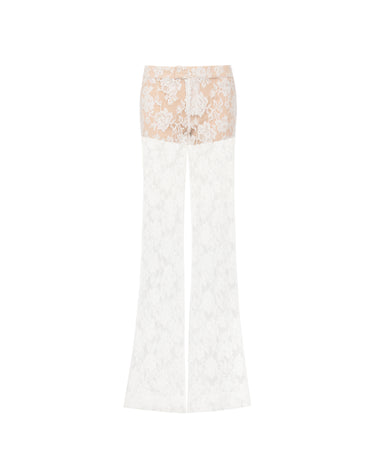 SAU LEE | Saphina Lace Pant | Saphina Lace Pant - White / 00