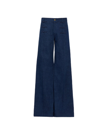 SAU LEE | Mason Denim Pant | Mason Denim Pant - Dark Denim / 00